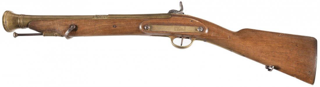 Italian Percussion Pistol Blunderbuss, 19th Century - Irongate Armory