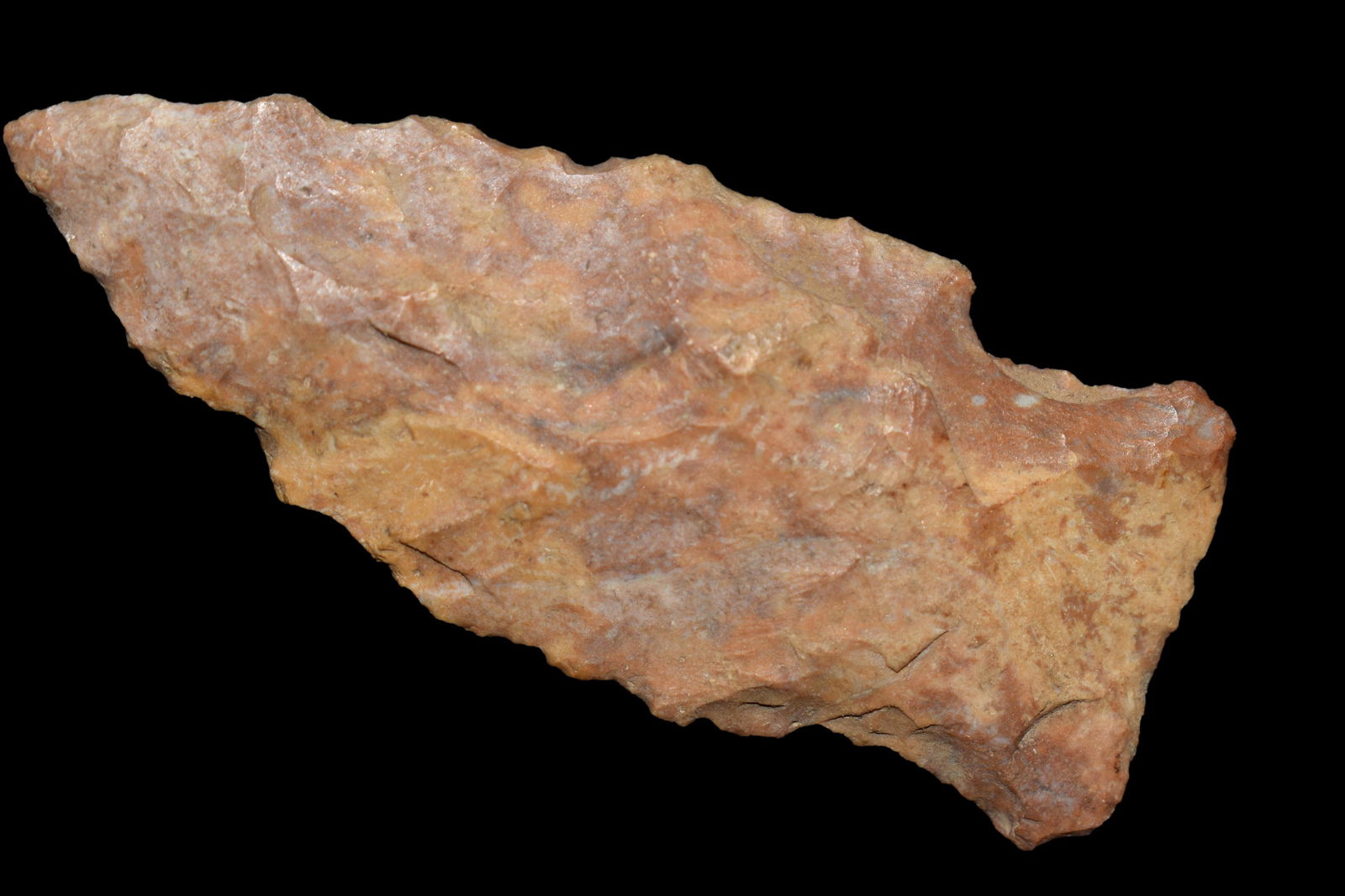 2 7/8" Hopewell Point, River Bottom Stained, found in (1 of 4)