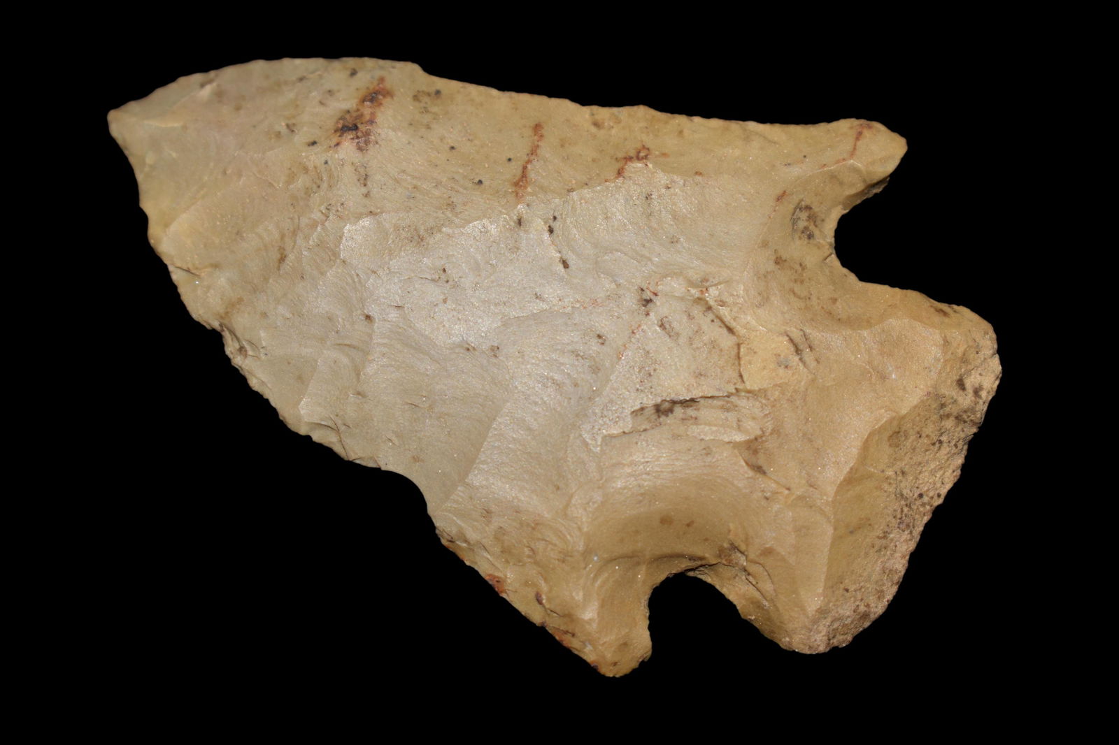 2 3/8" Big Creek, found in Johnson CO., Illinois on the (1 of 5)