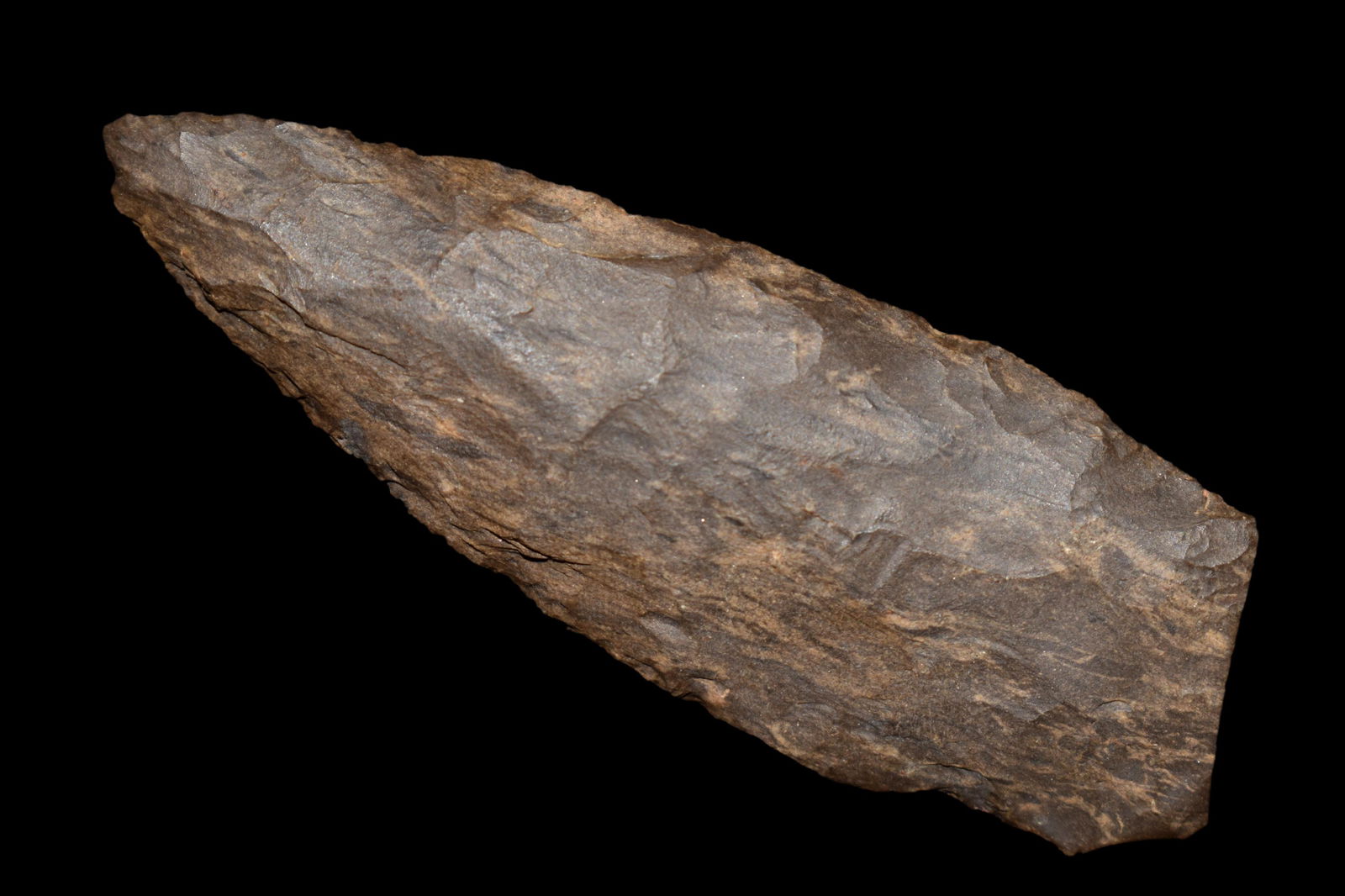 2 3/4" Archaic Stemmed Point, found in Johnson CO., (1 of 5)