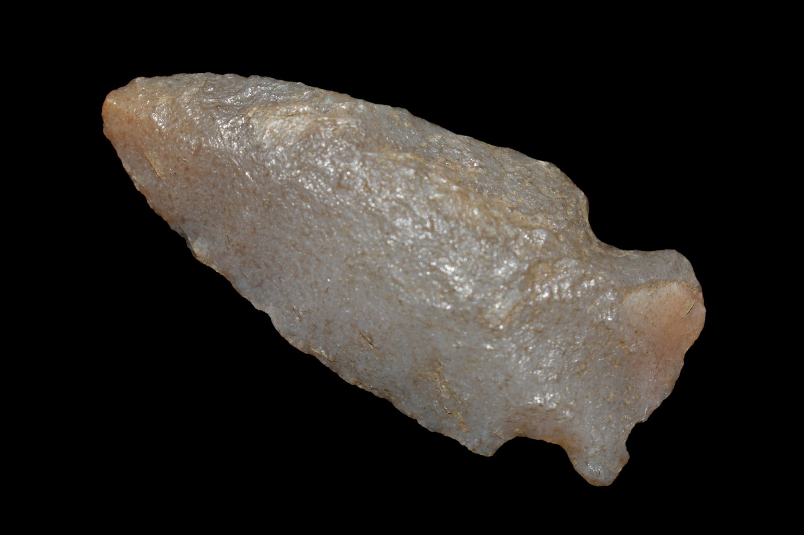 1 3/4" Translucent Corner Notch, found in Johnson CO., (1 of 5)