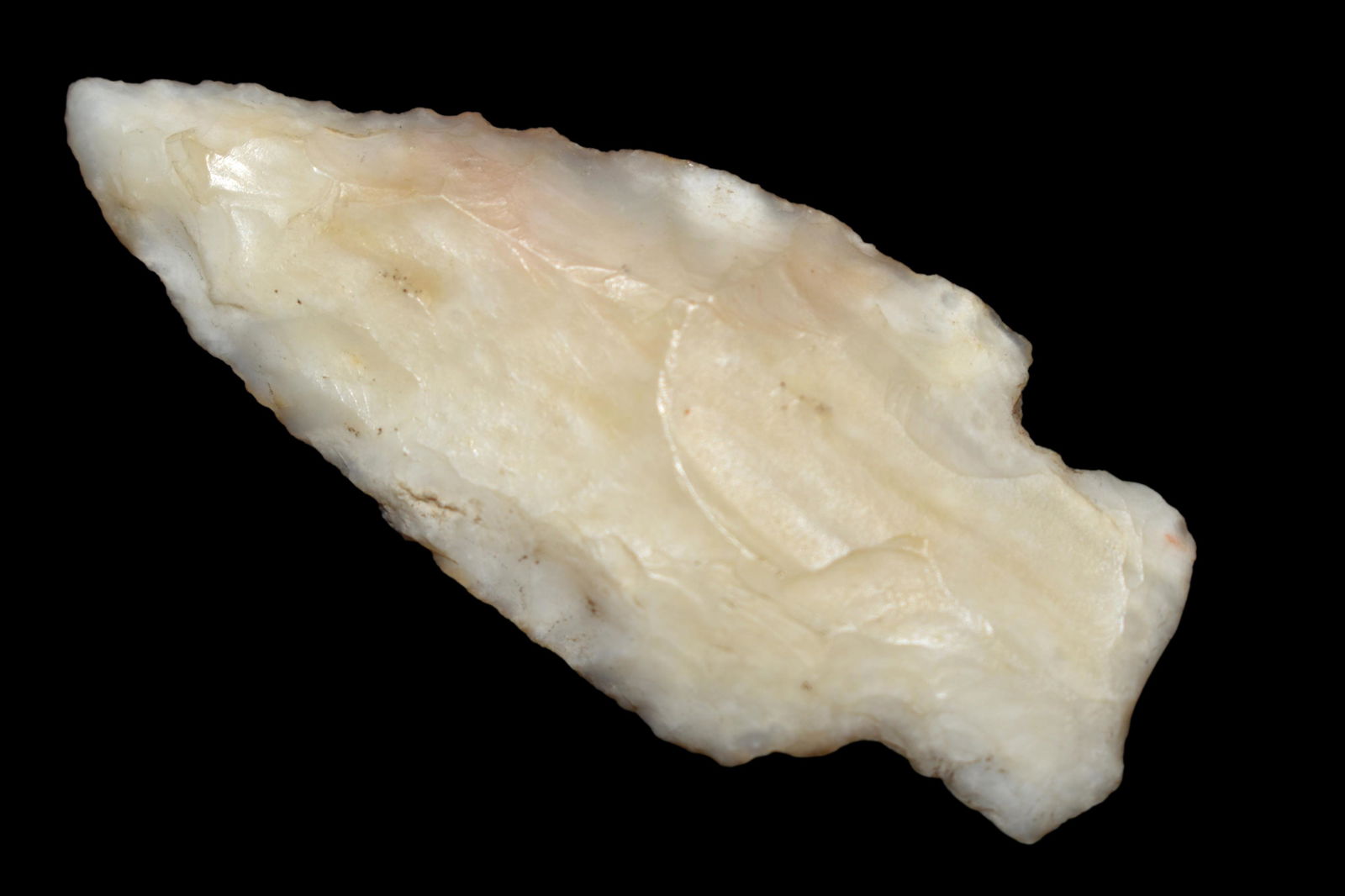 2" Stemmed Point, found in Johnson CO., Illinois on the (1 of 5)