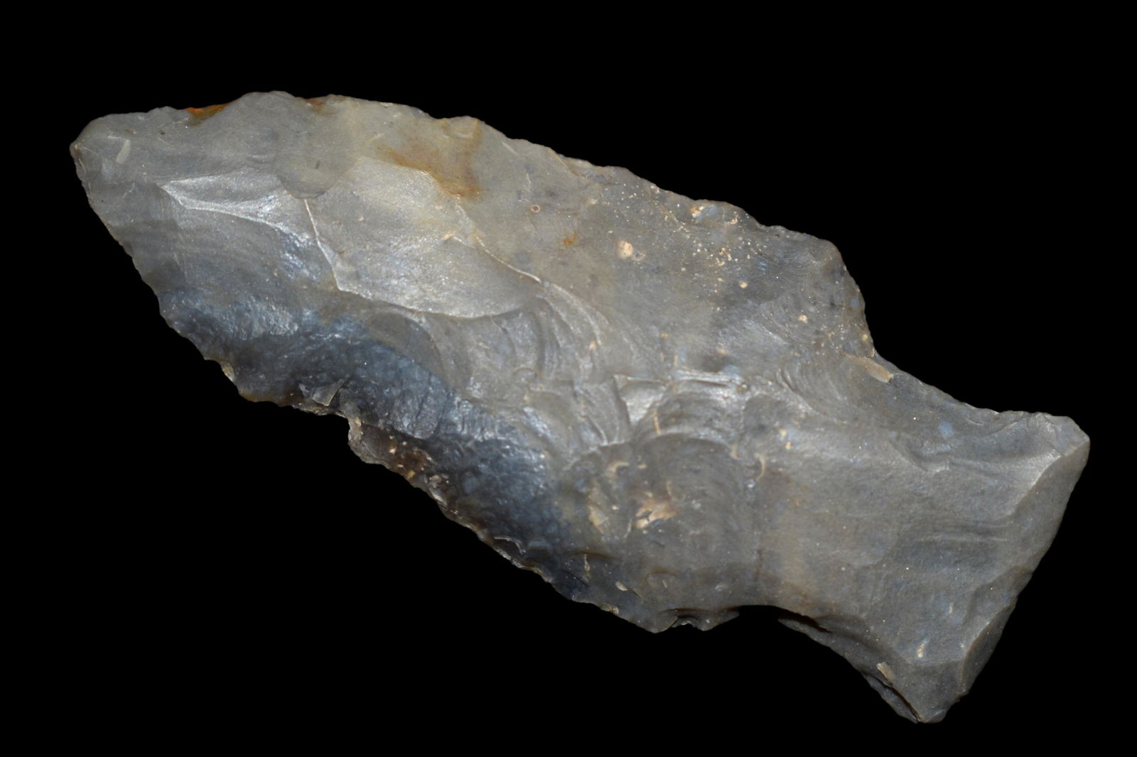 2 1/4" Flint Creek, found in Johnson CO., Illinois on (1 of 5)