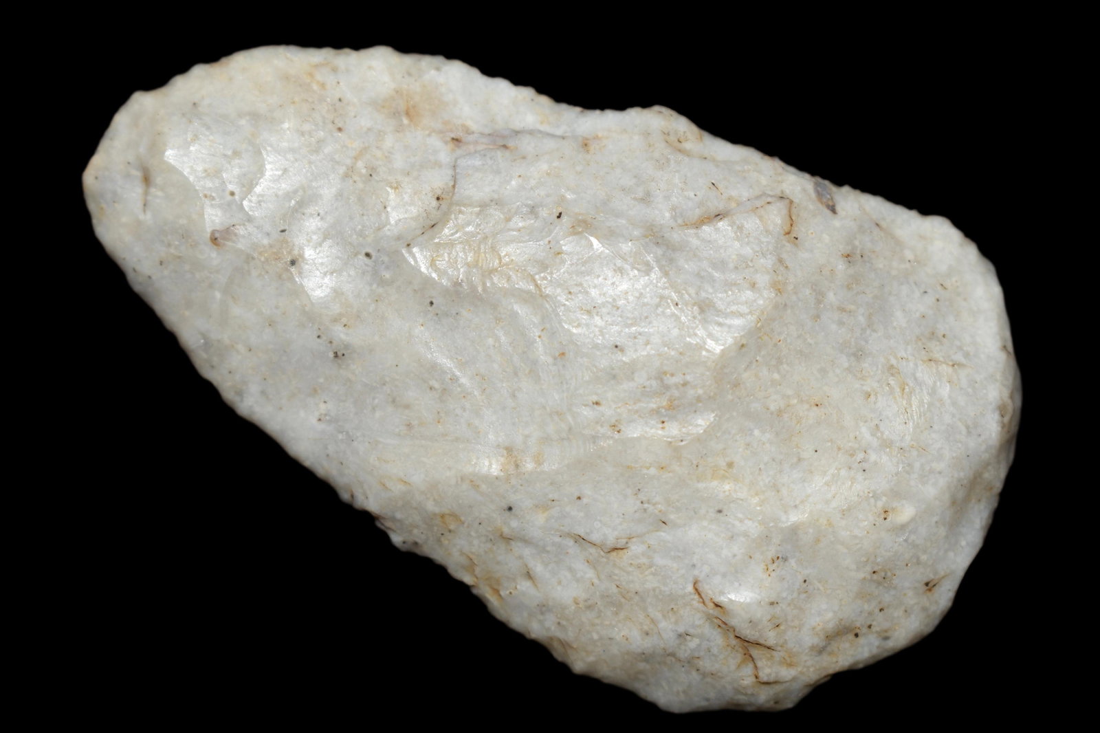 2 3/8" Uniface Thumb Scraper, Nice Large Example, found (1 of 5)