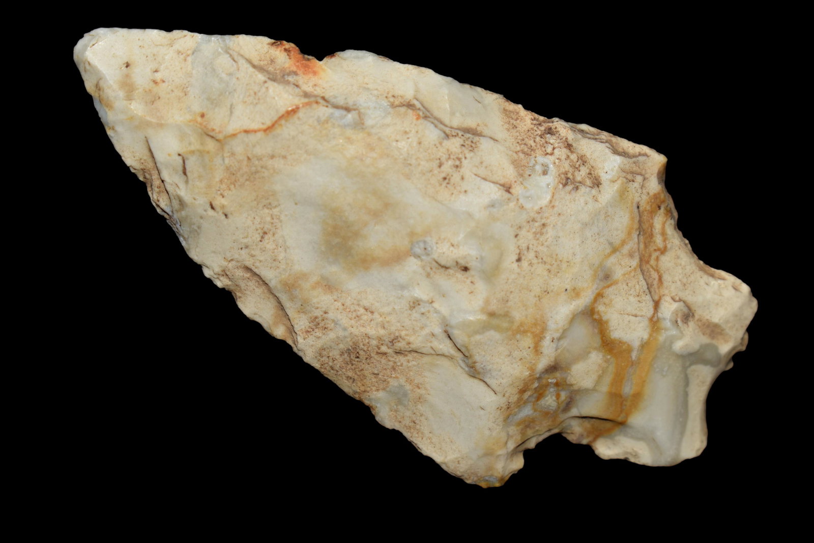 2 1/4" Stemmed Point, found in Southern Missouri, (1 of 4)