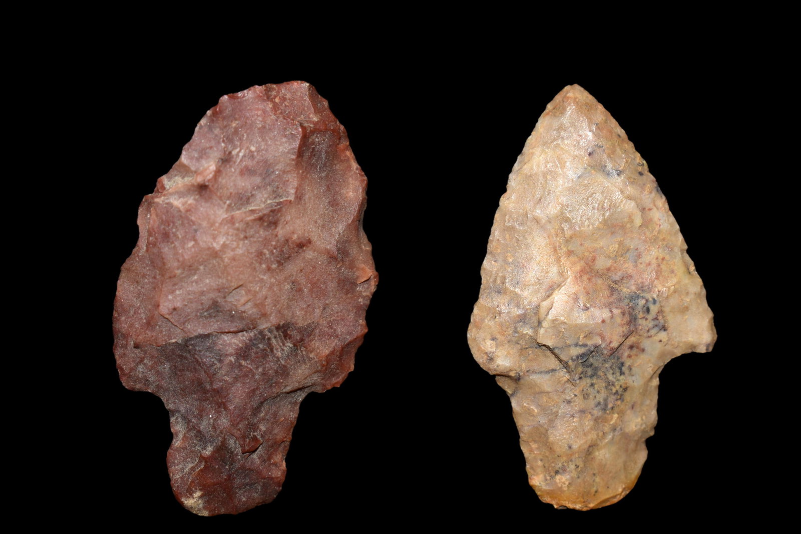 Grouping of Arrowheads found by James Wade in (1 of 2)