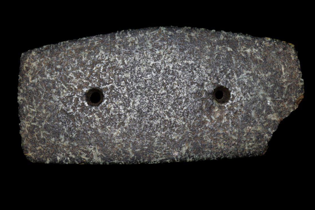 4 1/2" Reproduction Gorget Found in Jersey Co. IL (1 of 9)