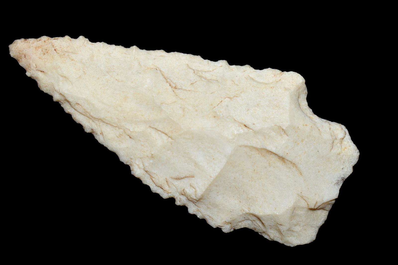 2 1/2" Stemmed Point, from Northeast Arkansas, (1 of 4)