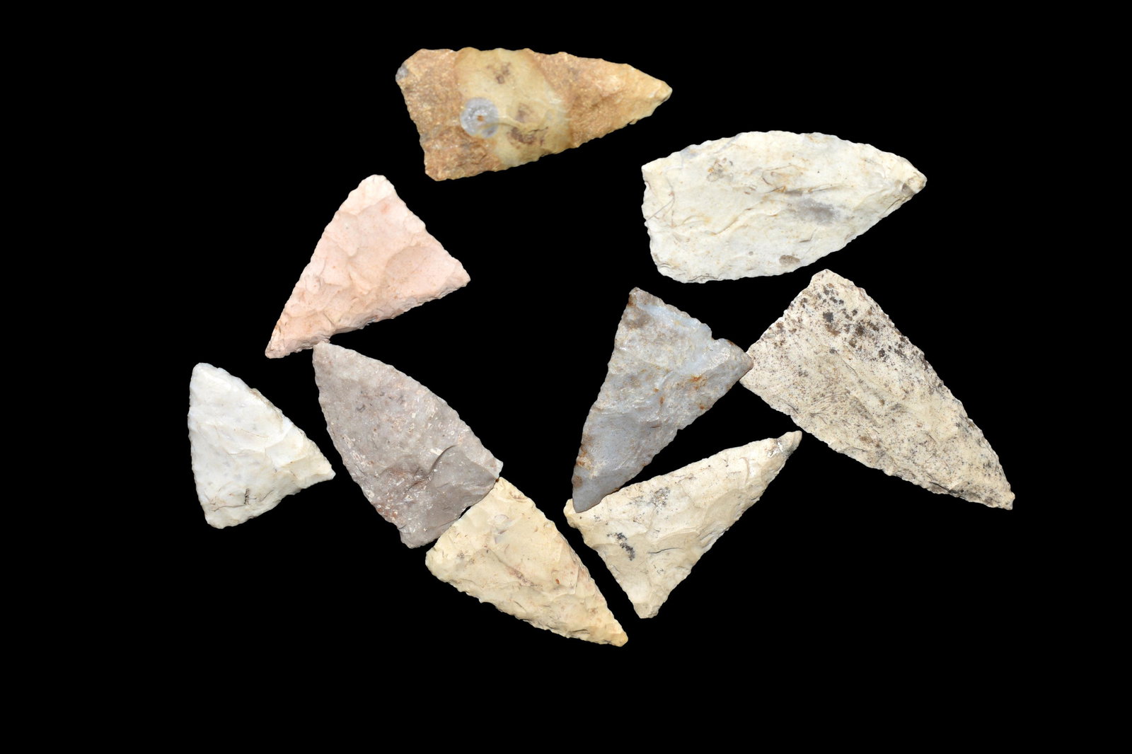 Lot of 10 Madison Triangles Kane County Illinois from (1 of 3)