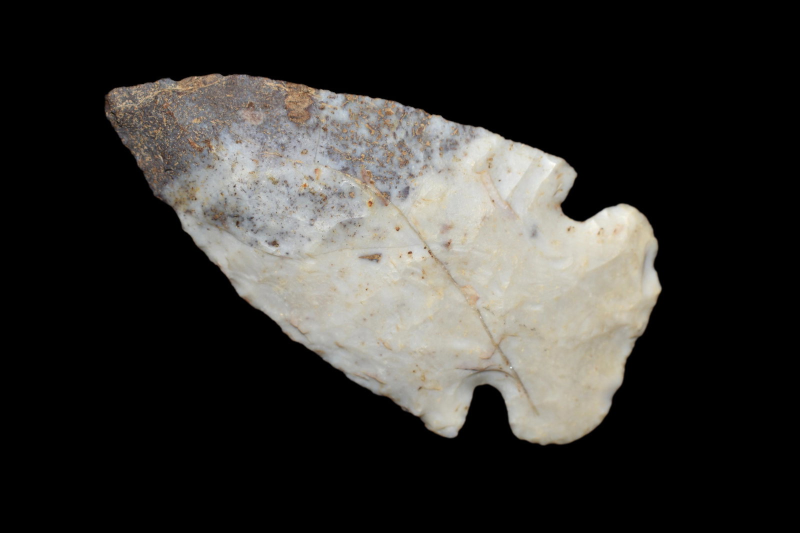 3 2/8" Thebes Made of 2-Tone Avon Chert Fulton Co (1 of 4)