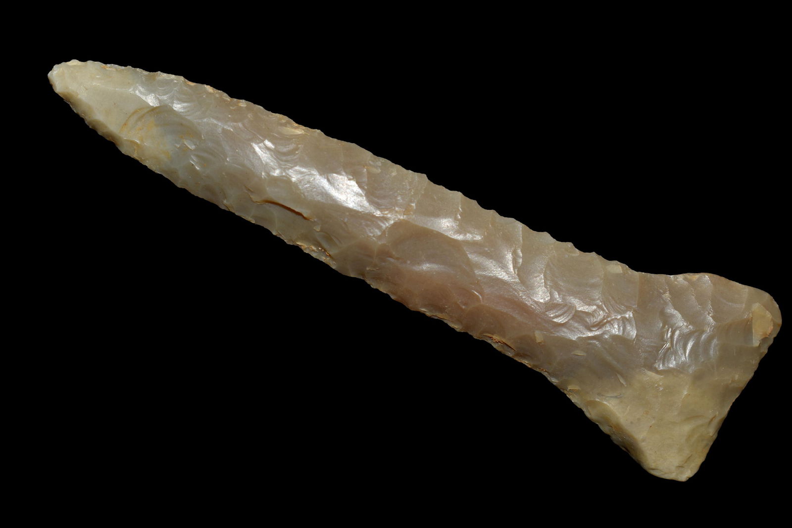 2 7/8" Drill, Edwards Plateu Chert Recovered from (1 of 4)
