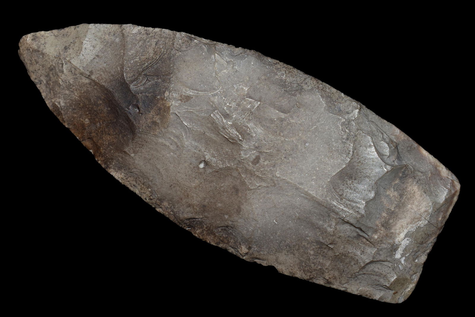 3 3/8" Agate Basin, Recovered in Texas, Authentic (1 of 4)