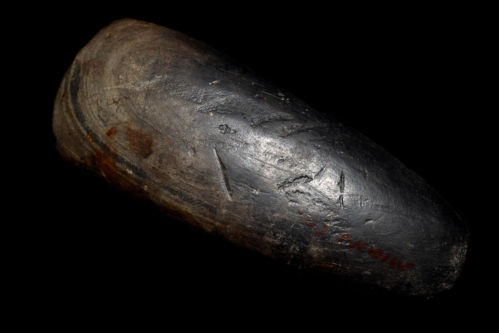 4 1/8" Celt, Recovered in Southern Ohio, Pictured in (1 of 5)