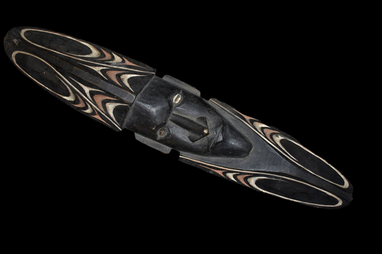 20" Wooden Wall Hanging Mask/Face Tambahan Village (1 of 5)