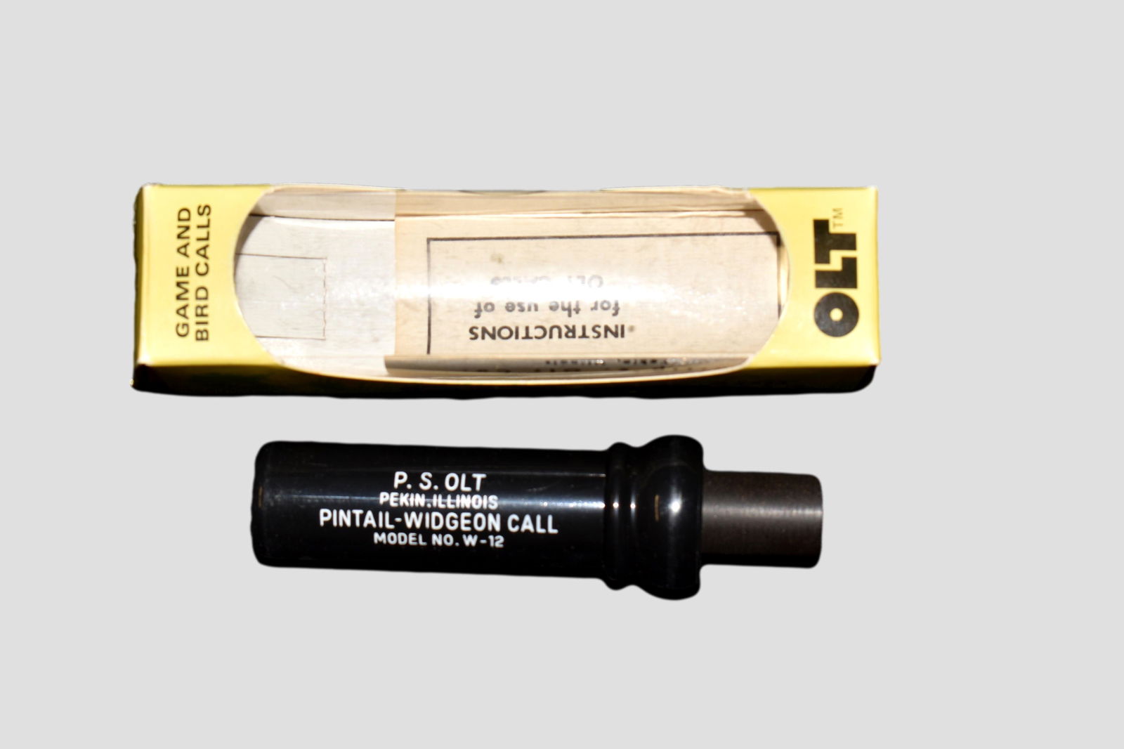 Vintage, New in box Model w-12 Widgeon Olt Duck Call (1 of 3)