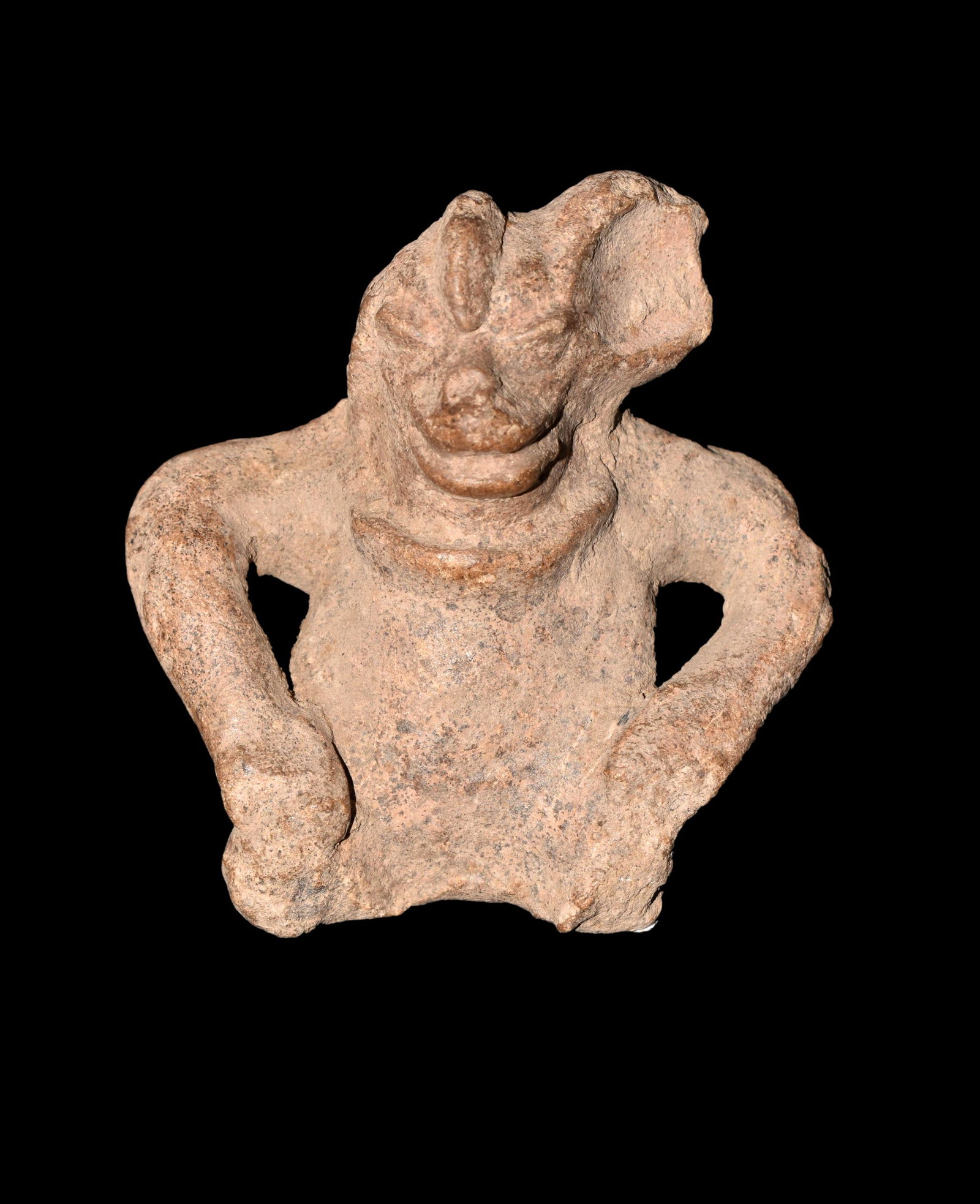 Mayan Deity Whistle from Guatemala, ca. 300 â€“ 600 AD (1 of 7)