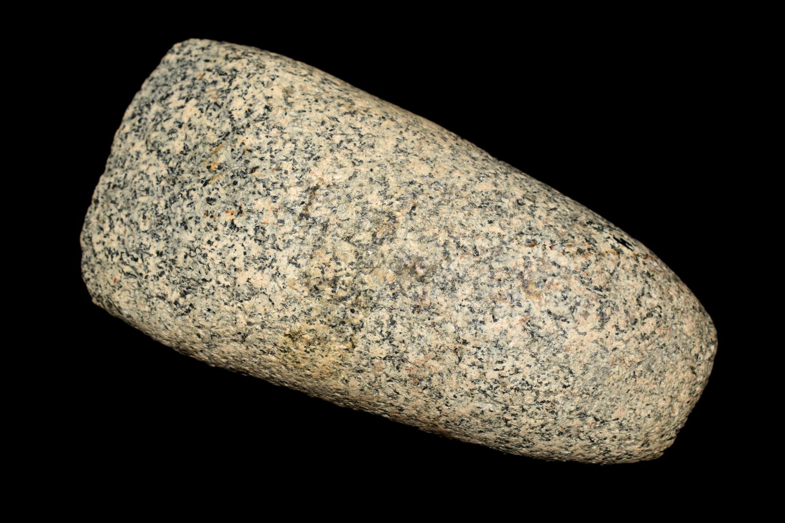 4 3/4" Speckled Green and White Granite Celt, Recovered (1 of 5)