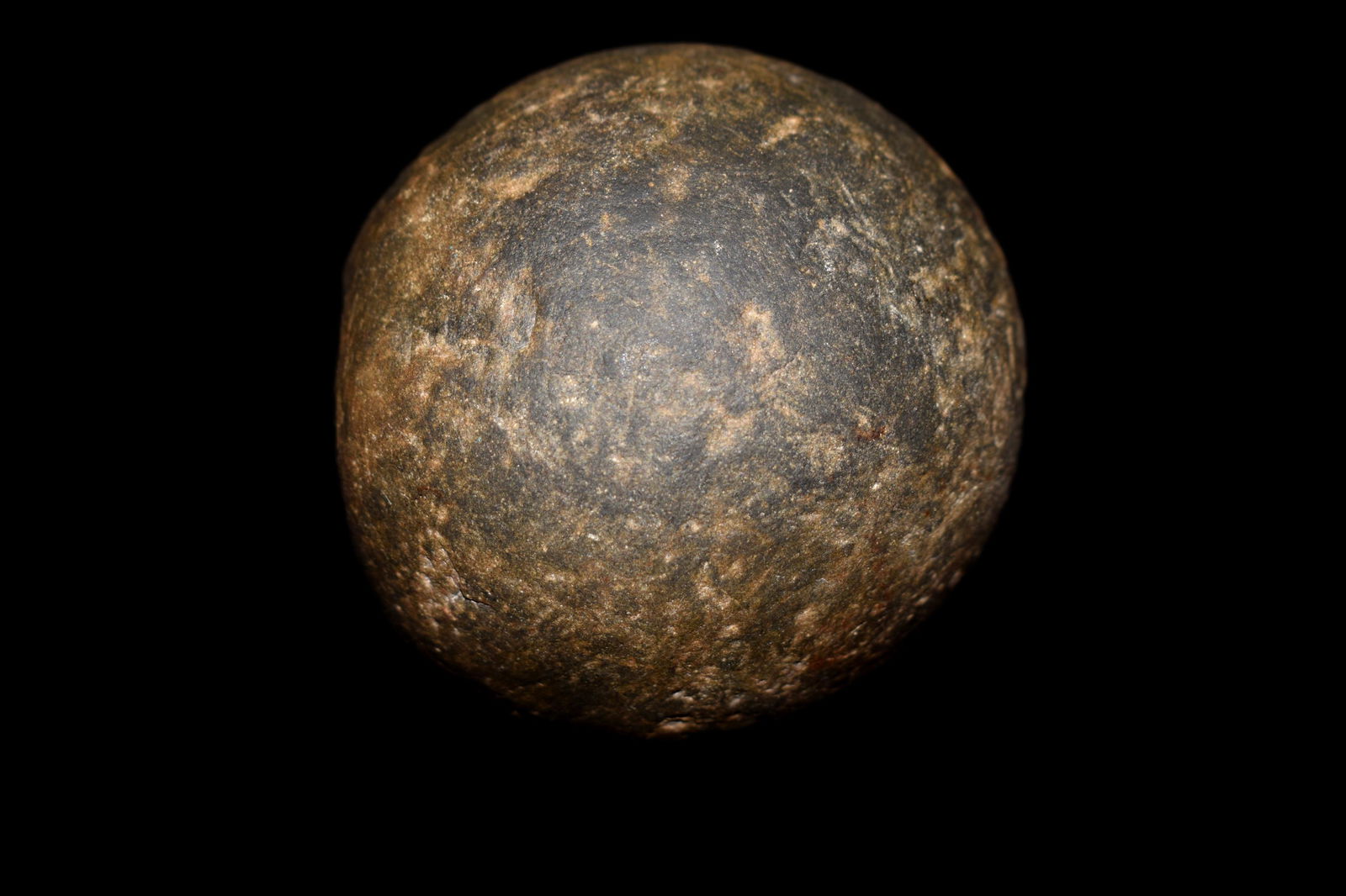 2 1/8" Hardstone Gameball, Southeast Iowa, Native (1 of 4)