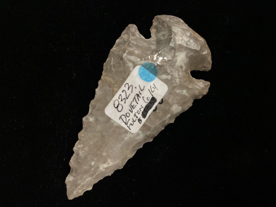 2 3/4" Fort Payne Chert Dovetail found in Fulton Co. KY (1 of 7)