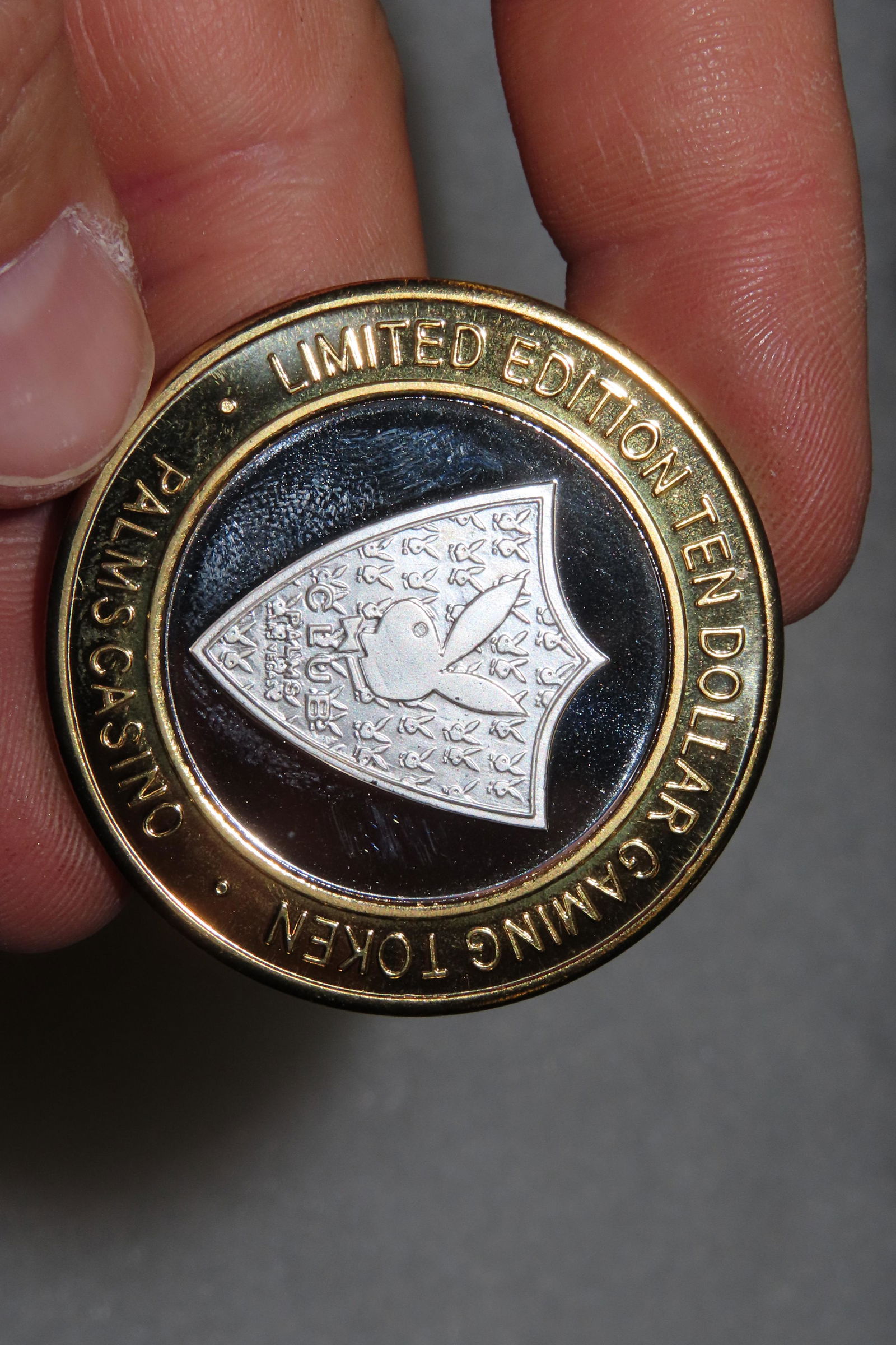 Playboy Palms Casino Las Vegas NV .999 Fine Silver $10 (1 of 7)