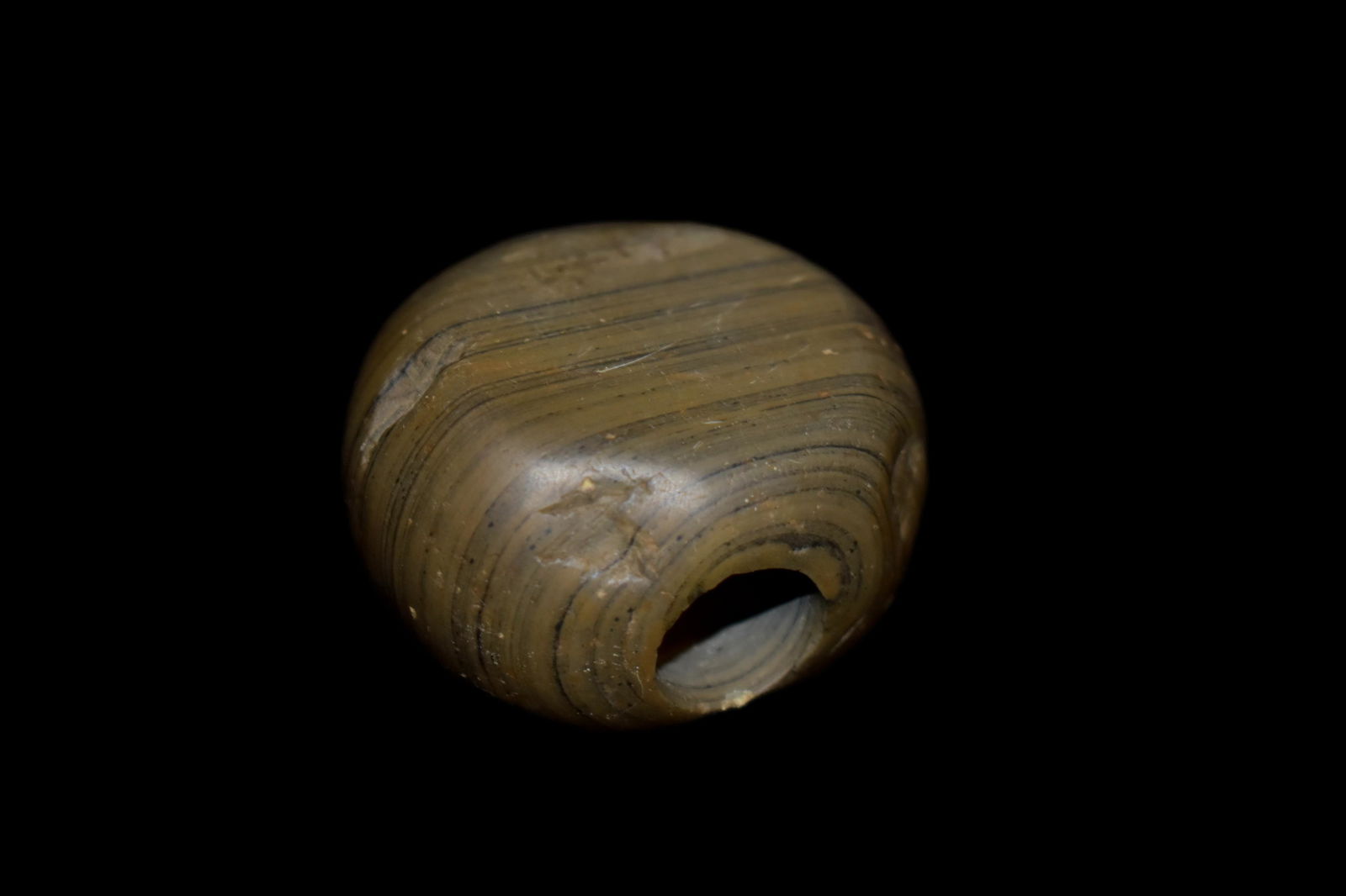 1 3/4" Ball Bannerstone, Illinois, ex Glenn Leesman (1 of 6)