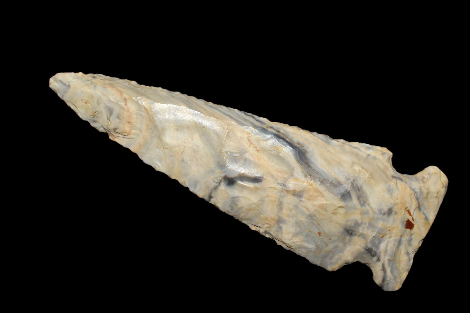 3 7/8" Rice Lobbed, Superior colorful swirling (1 of 7)