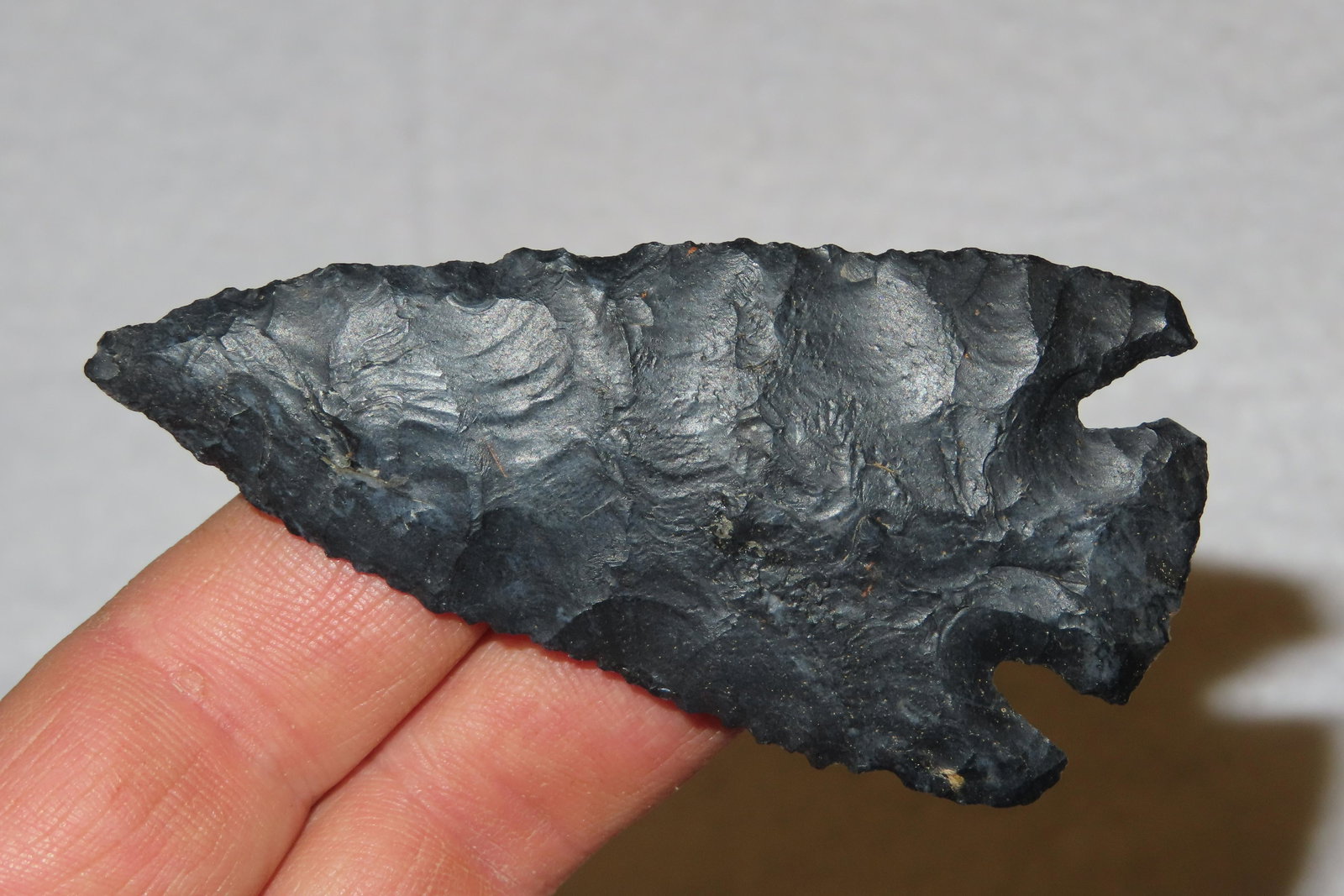 3 3/16" Kirk Corner Notch Rogers COA made of Coshocton (1 of 9)