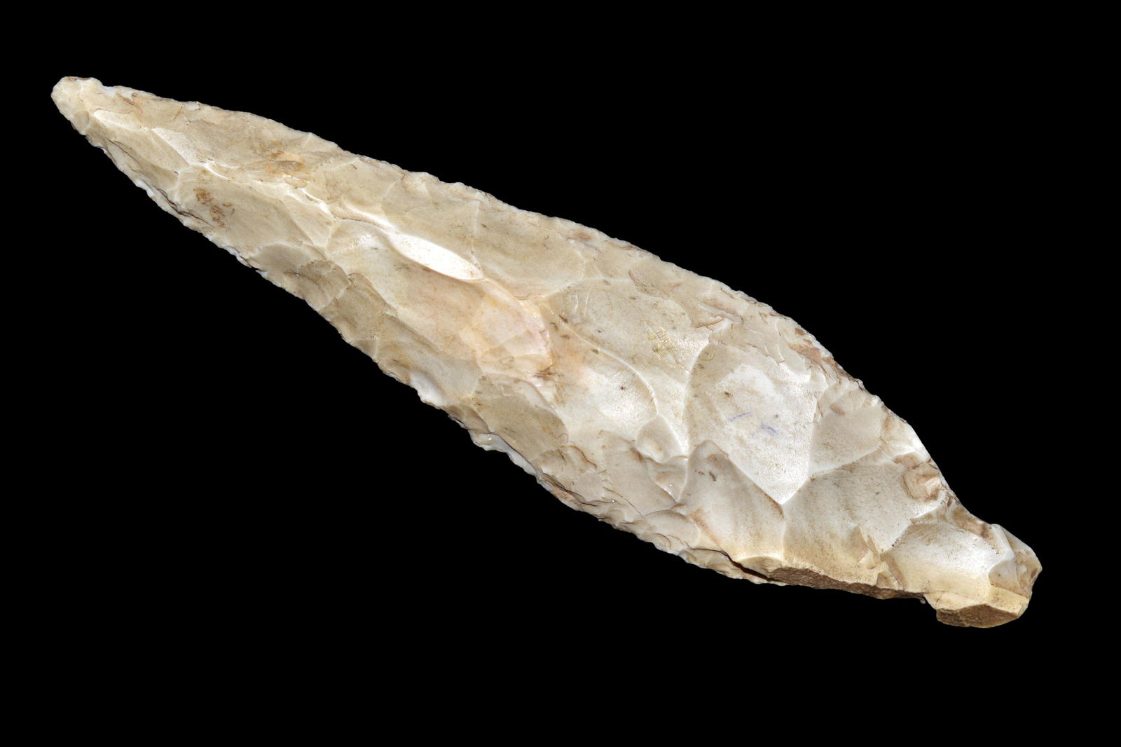 6" Stemmed Point made of Burlington Chert Will CO (1 of 5)