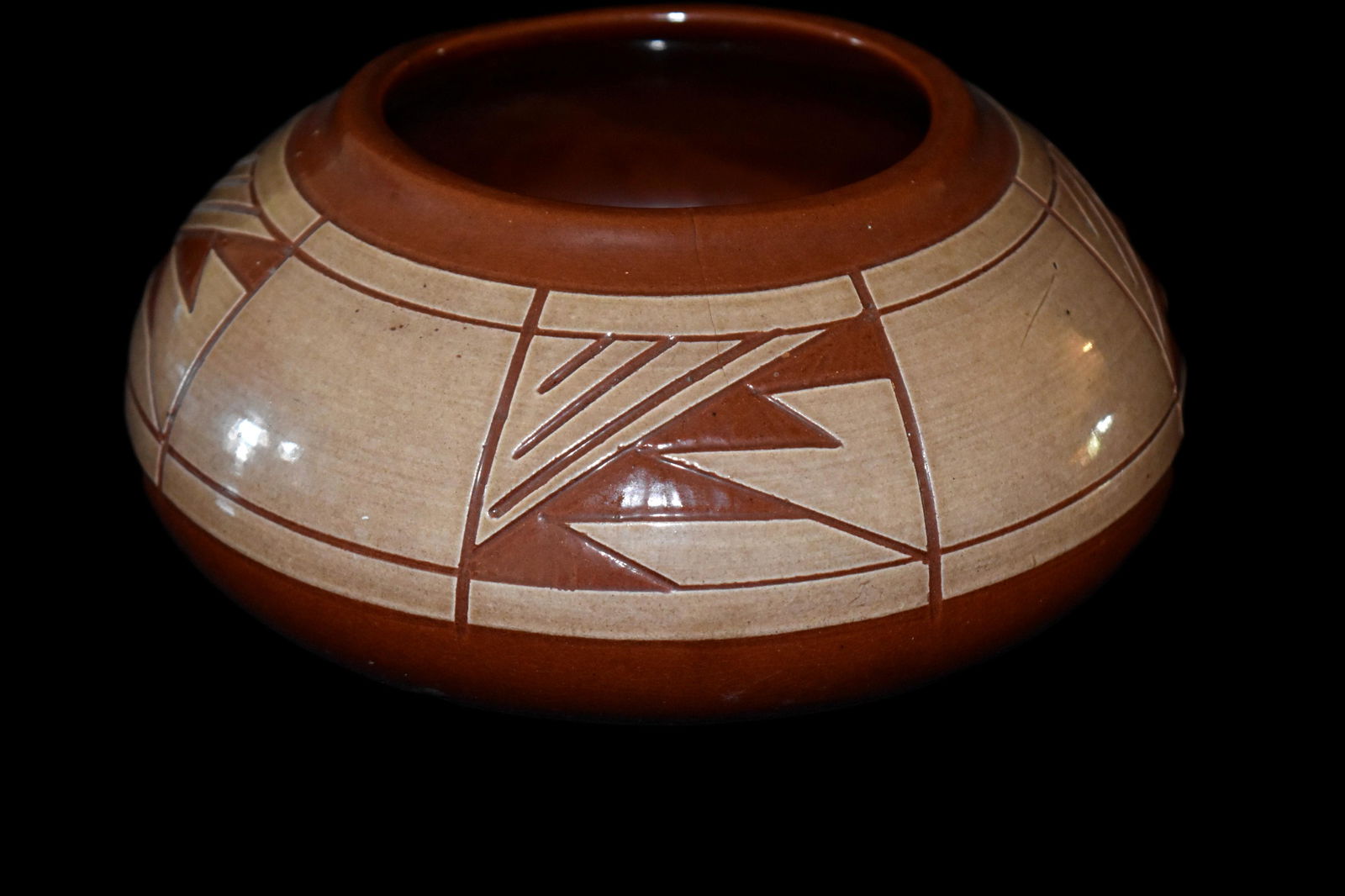 Sioux Pottery Rapid City 4 1/2" x 8": Sioux Pottery Rapid City 4 1/2" x 8"