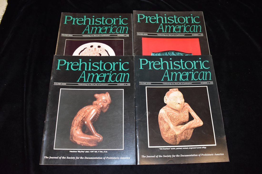 Set of 4 Prehistoric American Journals 1998 (1 of 1)
