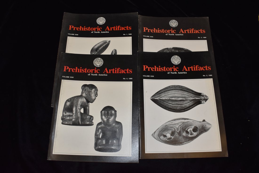 Set of 4 Prehistoric Artifacts Journals GIRS 1989 (1 of 1)