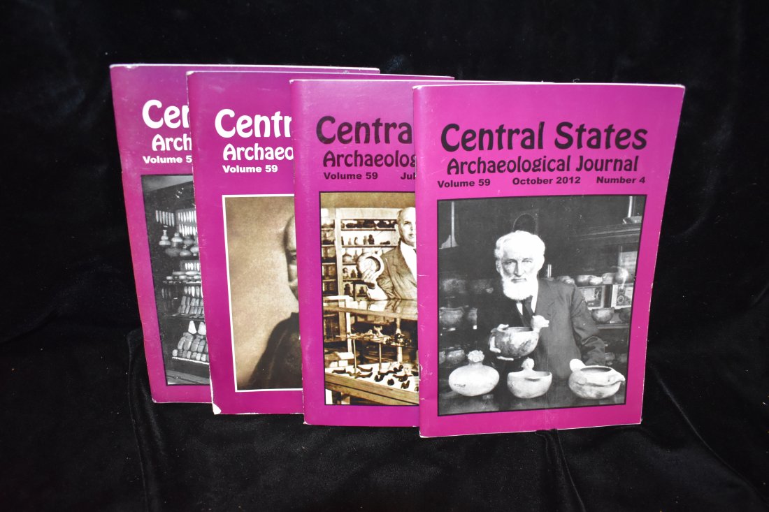 Set of 4 Central States Archaeological Journals 2012 (1 of 1)