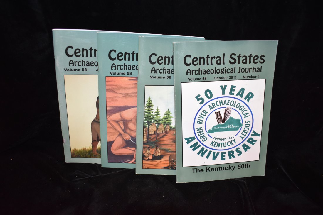 Set of 4 Central States Archaeological Journals 2011 (1 of 1)
