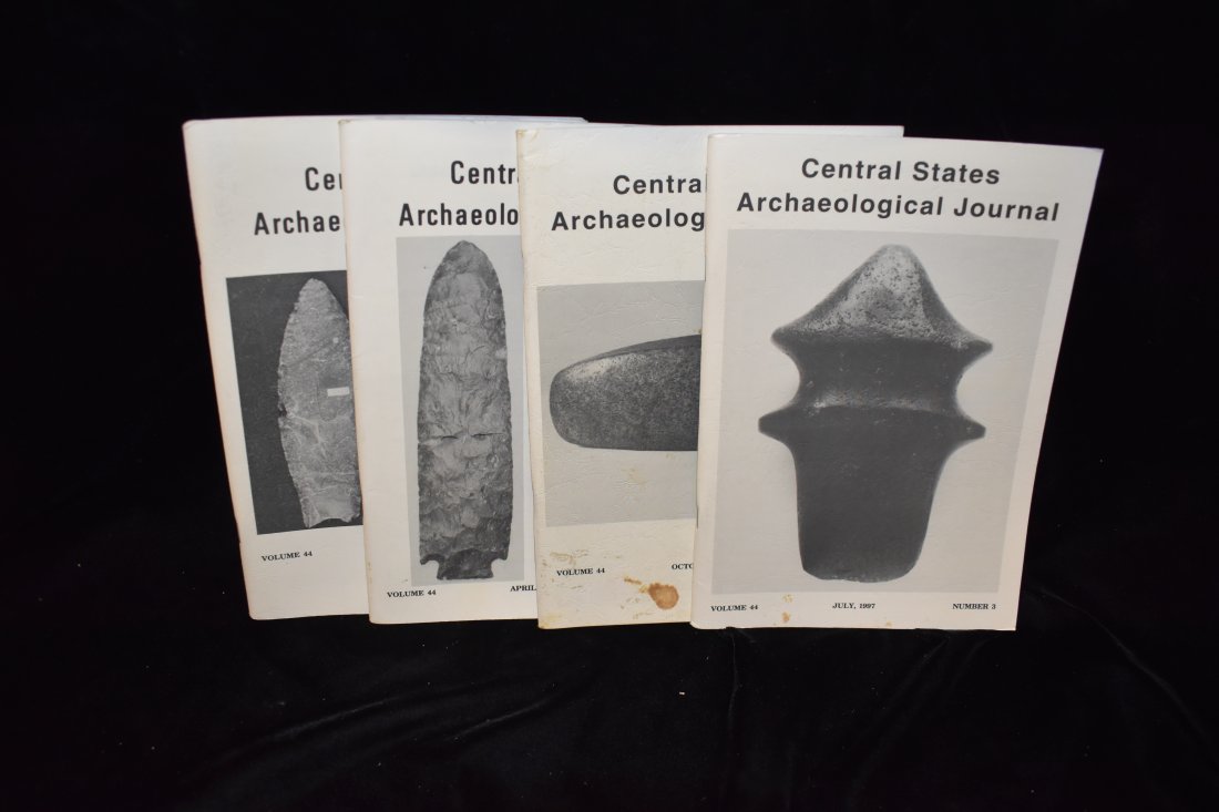Set of 4 Central States Archaeological Journals 1997 (1 of 1)
