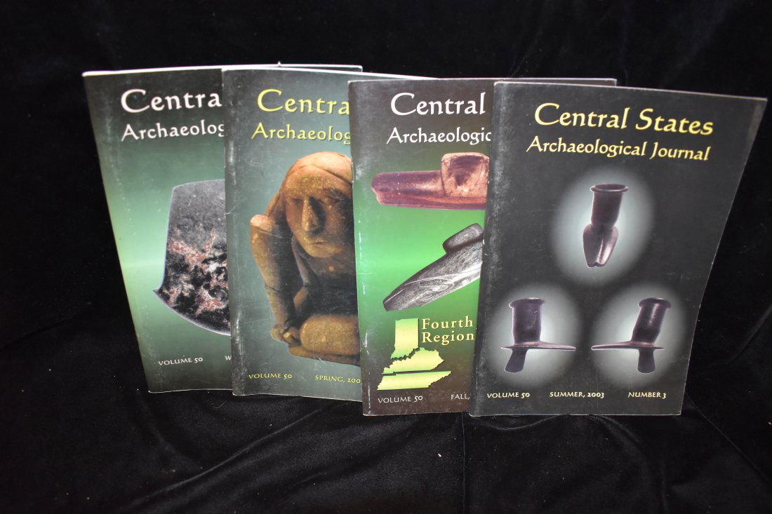 Set of 4 Central States Archaeological Journals 2003 (1 of 1)