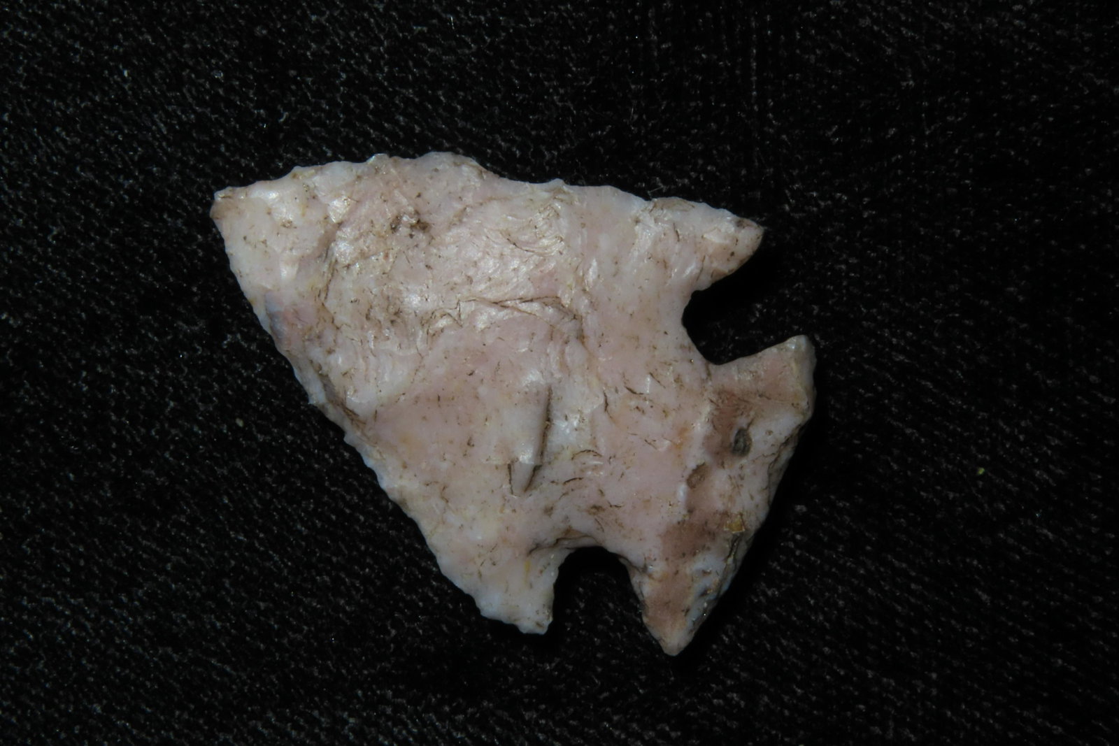 1 1/8" Corner Notch Dart Point.  From the James and Joe (1 of 7)