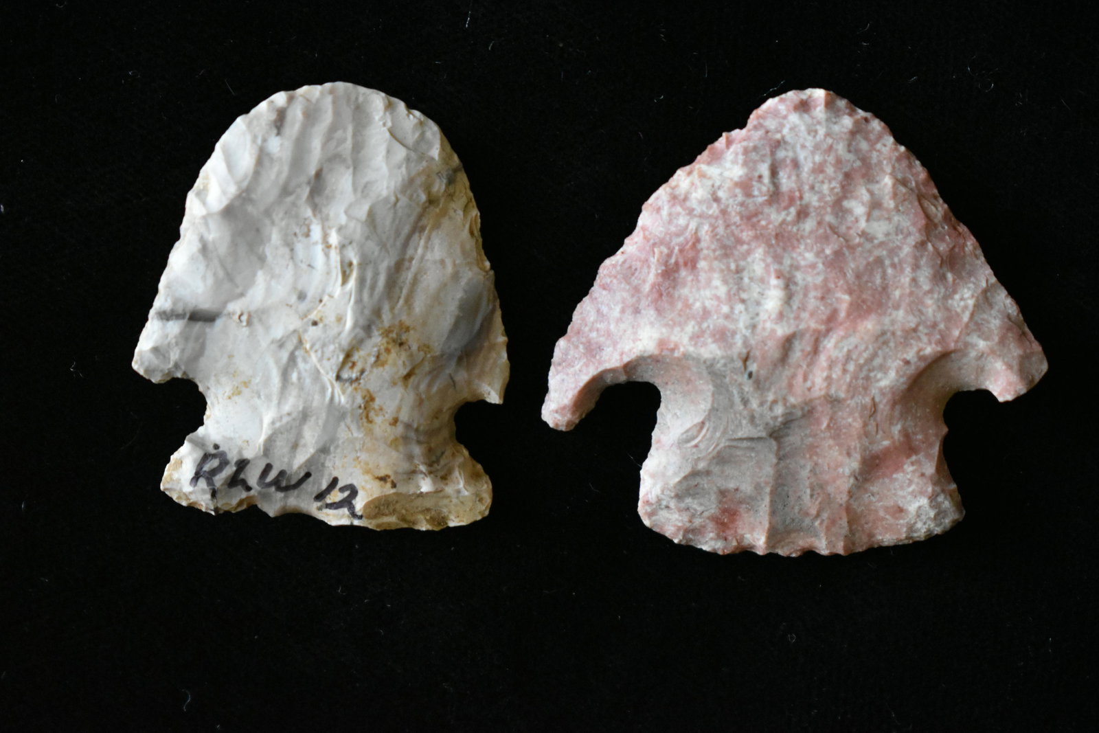 Lot of two points, one found by Richard Whittle. (1 of 4)