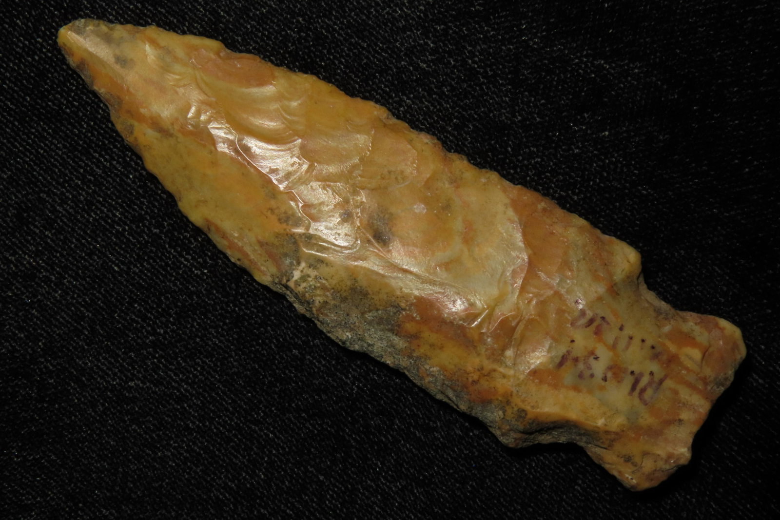 3 3/8" Side Notch found by Richard Whittle in Miller (1 of 10)