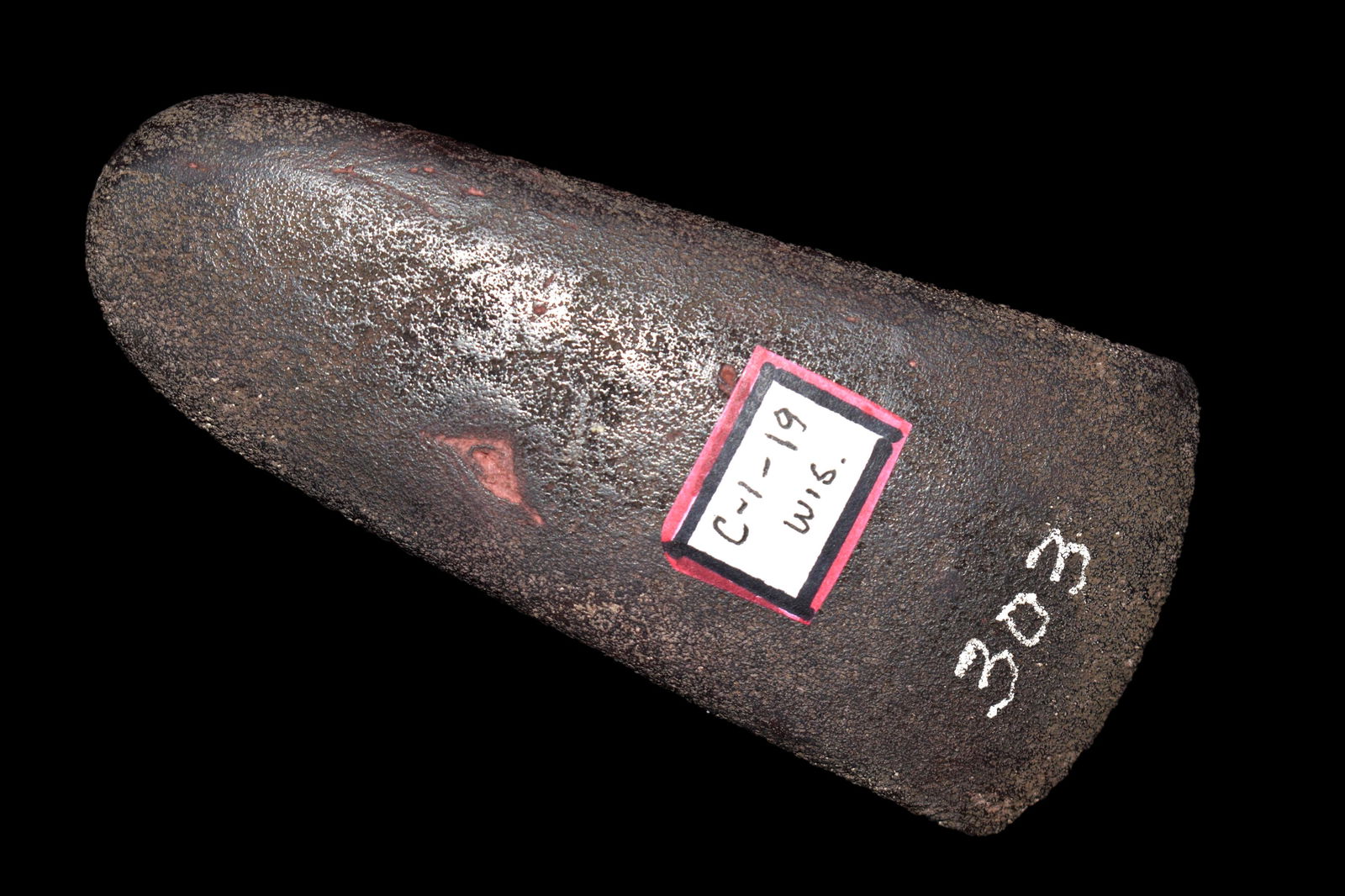 5" Hematite Celt Ex Steve and Janet Gobelli found in (1 of 9)