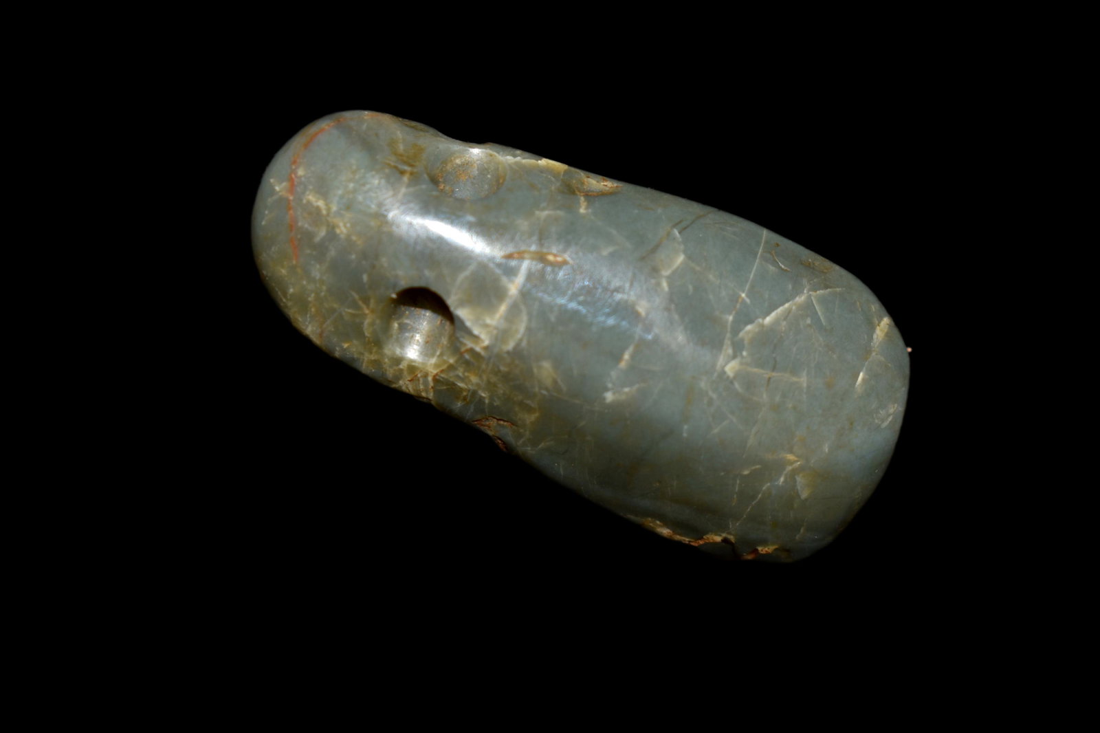 1 5/8" Jade Axe God Pendant: 1 5/8" Jade Axe God Pendant
