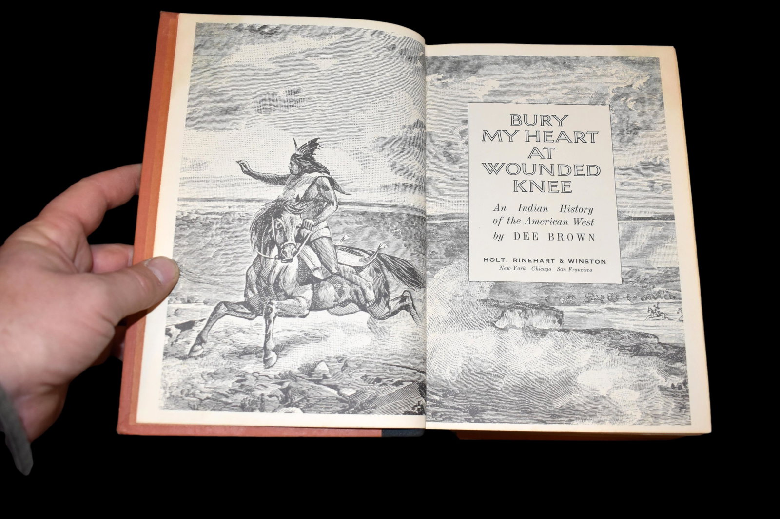 Bury My Heart at Wounded Knee-by D. Brown- c. 1971: Bury My Heart at Wounded Knee-by D. Brown- c. 1971 Third Printing