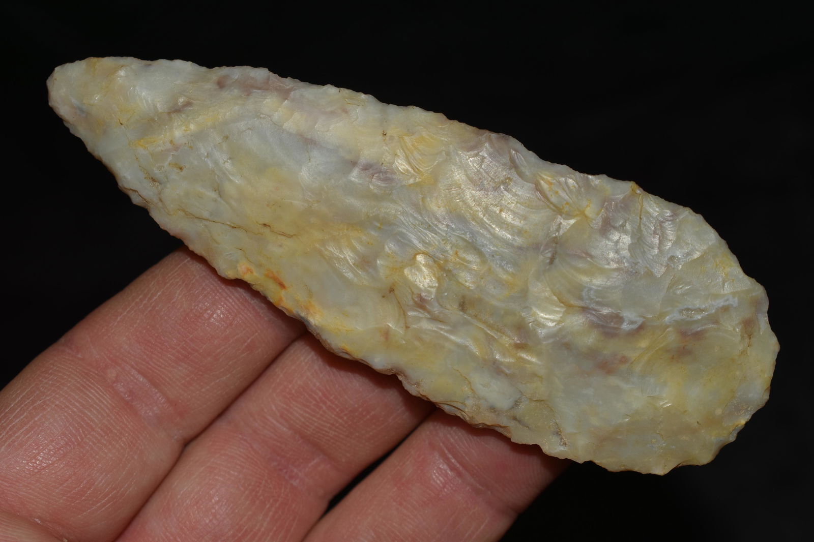 3 15/16" Lerma Knife with great color found by Ben bauer in Polk co, Missouri. (1 of 7)