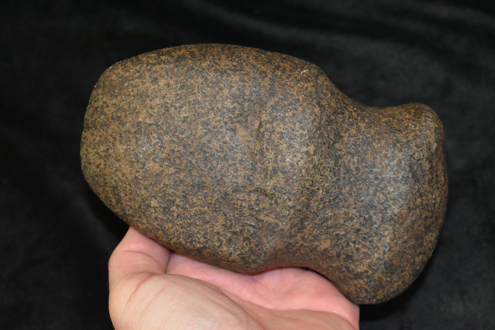 6 1/2" Full Grooved Axe has good color shows good use ware on the bit and loaded with patina found (1 of 6)