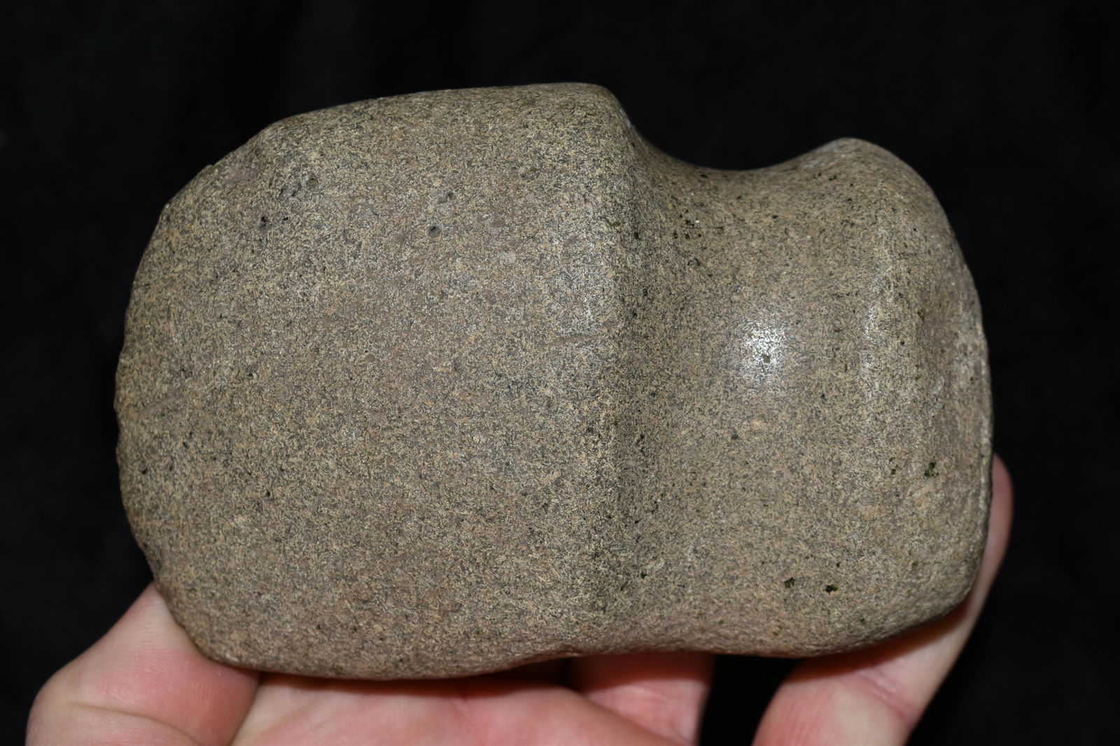 4 3/4" 3/4 Groove Axe, Motley COA, found in Schuyler County Illinois, Ex Eldon Launer Collection (1 of 9)