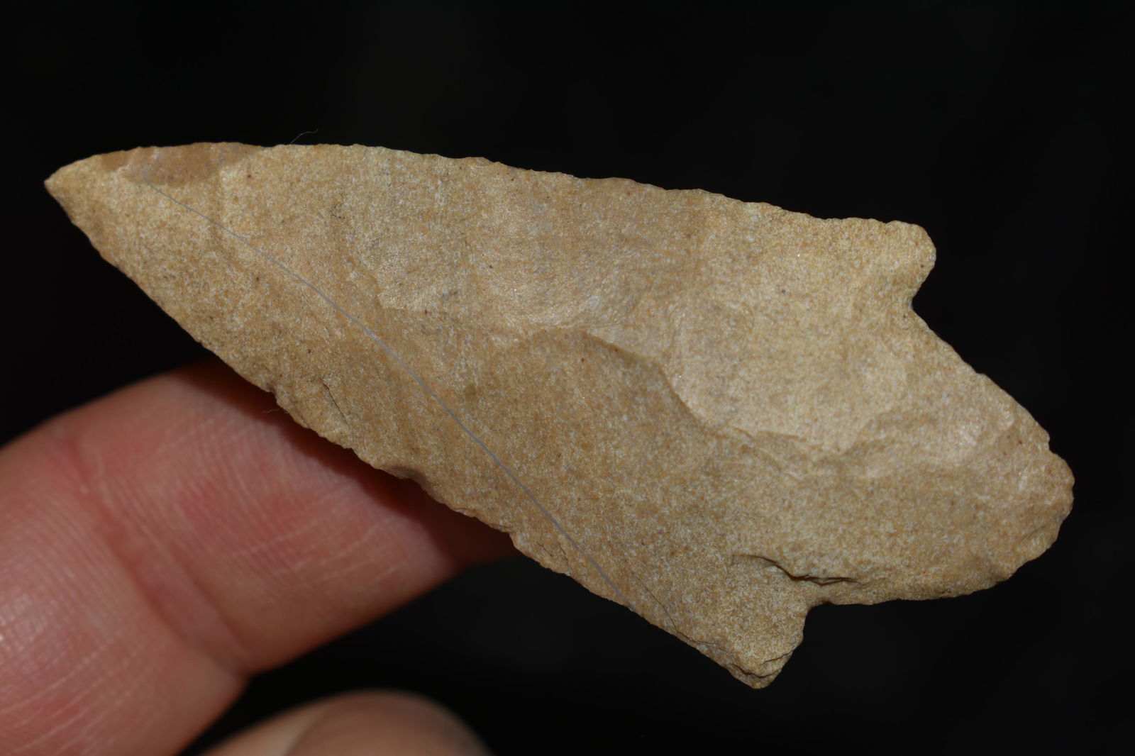 2 5/8" Adena a very well made piece found by Dianna Stephenson in Sullivan Co, Missouri. (1 of 4)