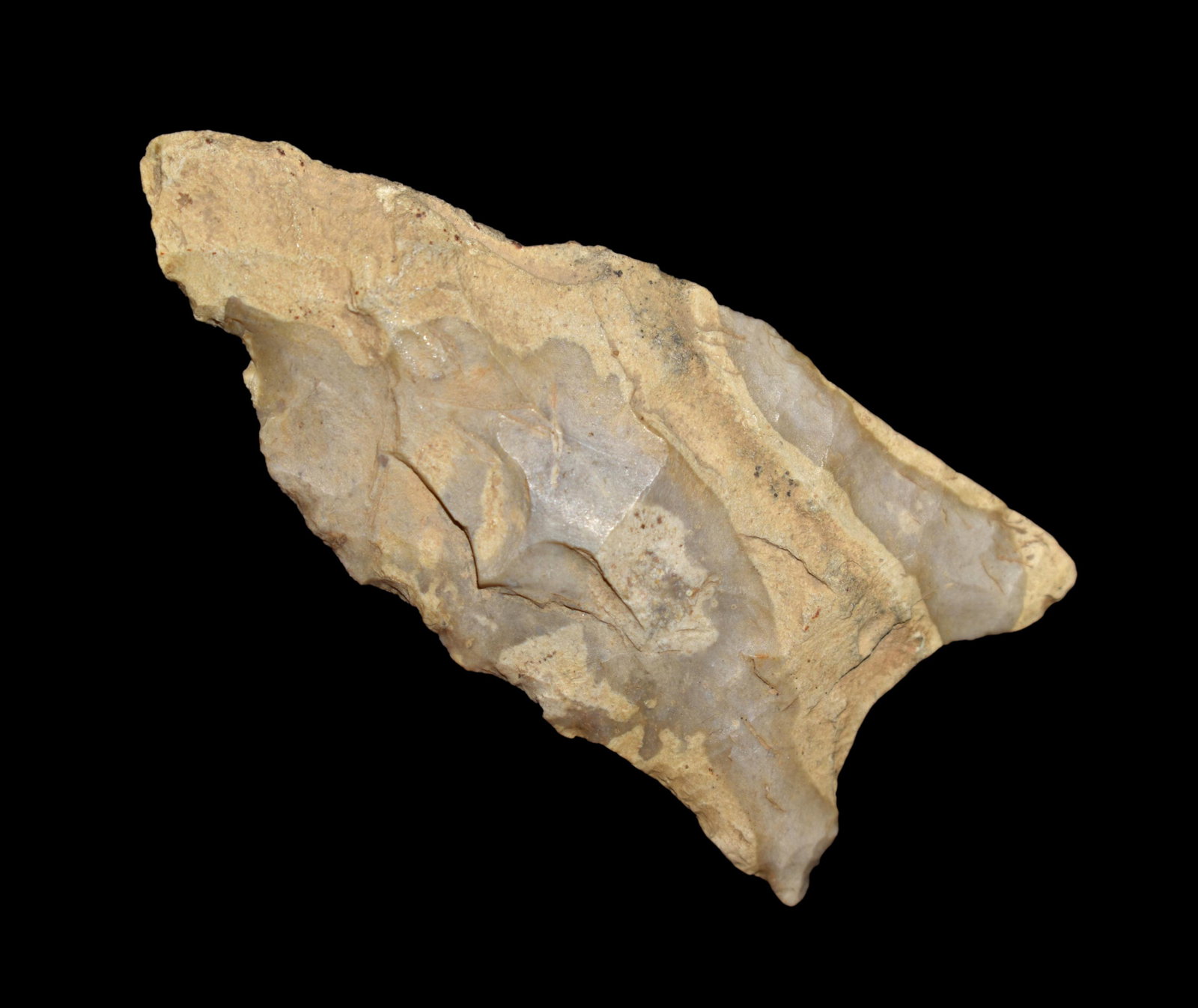 COLORFUL 2 1/2" DALTON FOUND IN COOPER COUNTY MISSOURI,  INDIAN ARROWHEAD, ARTIFACT (1 of 4)