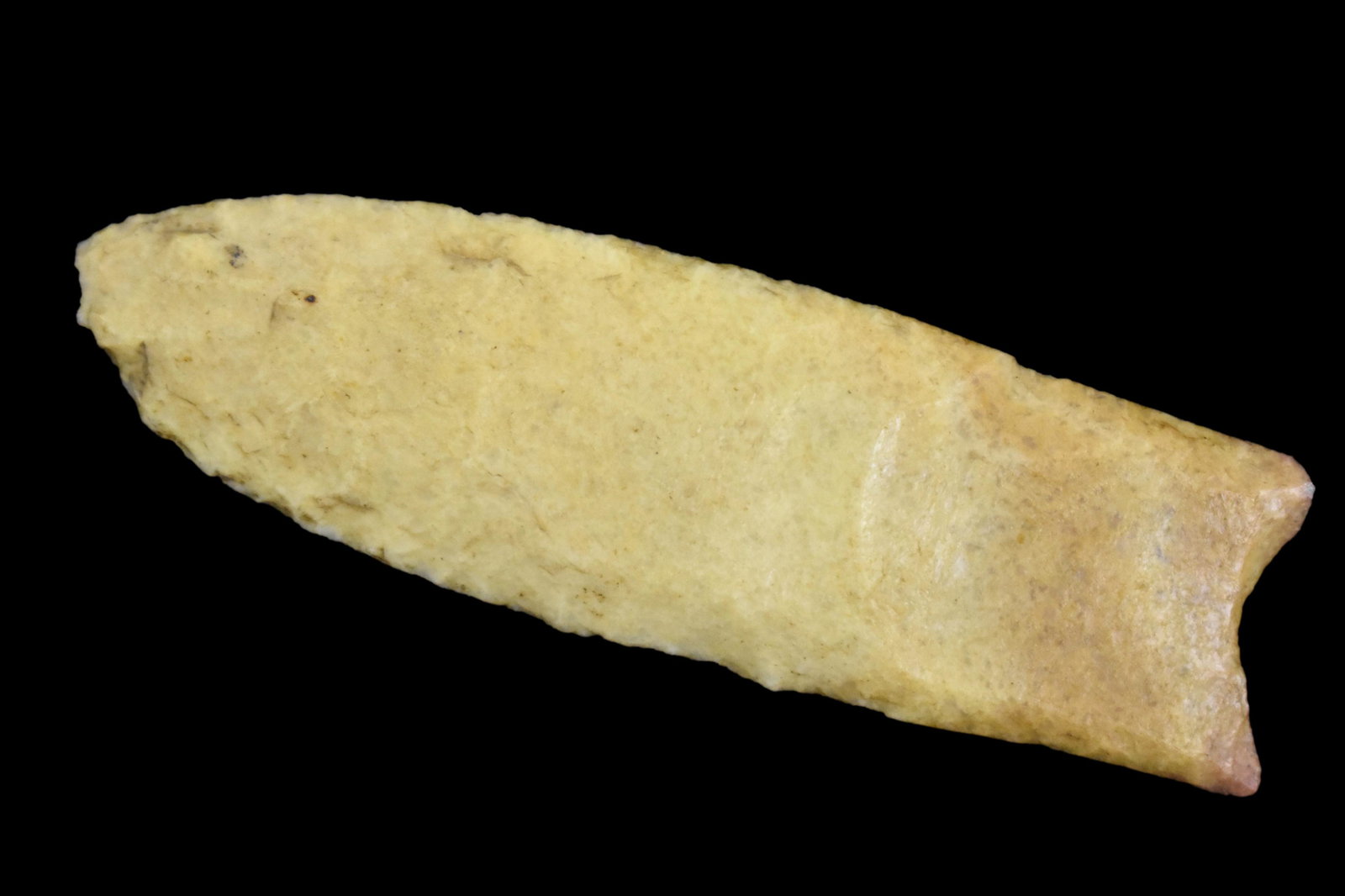 RARE 3 3/8" KAOLIN CLOVIS, DICKEY COA, FOUND BY THE GUEST FAMILY IN SOUTHERN ILLINOIS, GREAT COLOR (1 of 9)