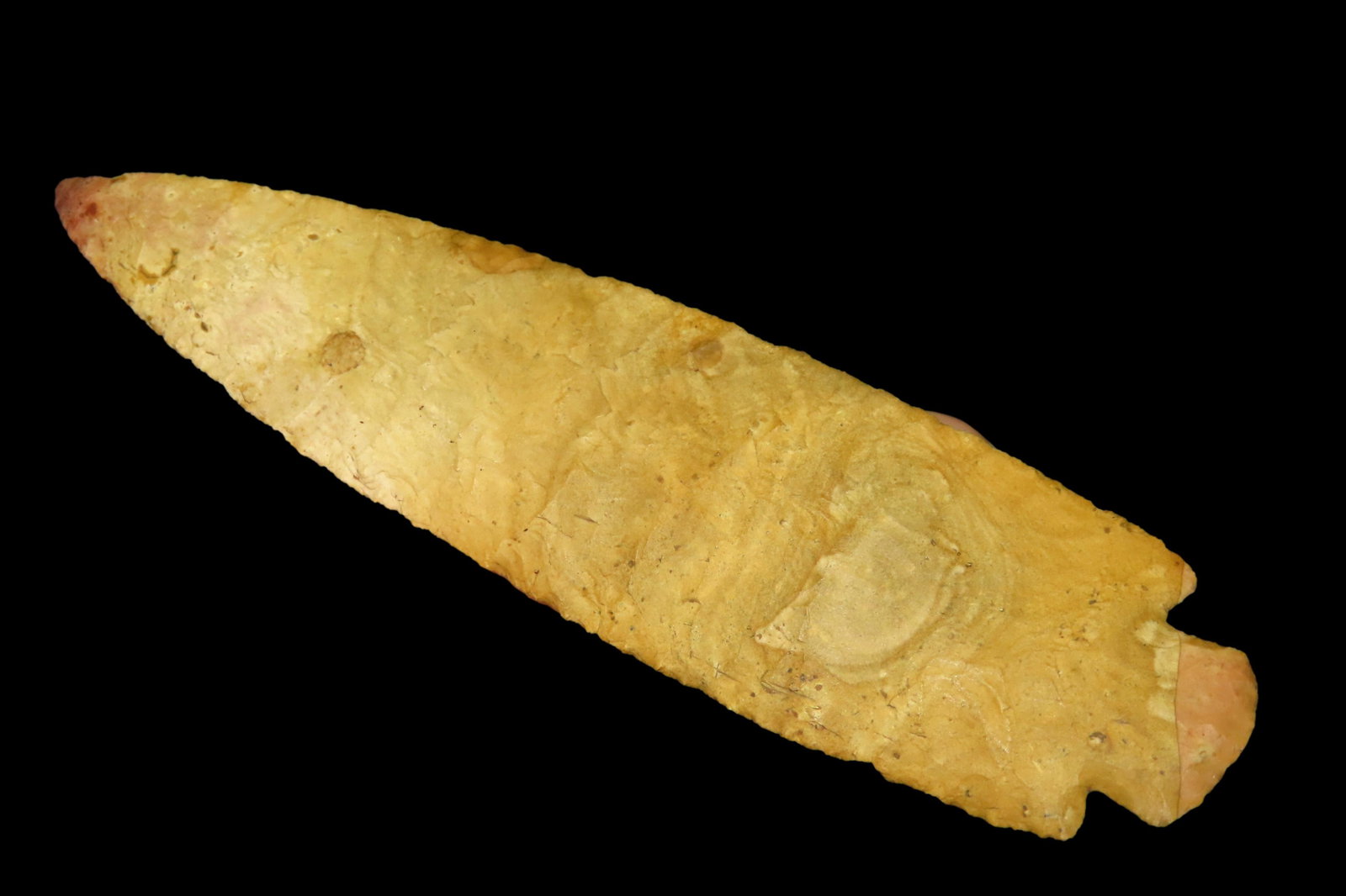 MUSEUM GRADE 5 9/16" SCOTTSBLUFF, DICKEY & ROGER'S COA, FOUND IN PIKE COUNTY MISSOURI, EX E.K. (1 of 20)