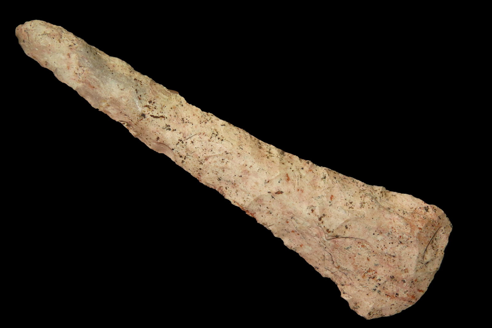 AMAZING 3 5/8" ARCHAIC DRILL FOUND IN JERSEY COUNTY ILLINOIS, GREAT COLOR AND NICE SIZE WITH GREAT (1 of 4)