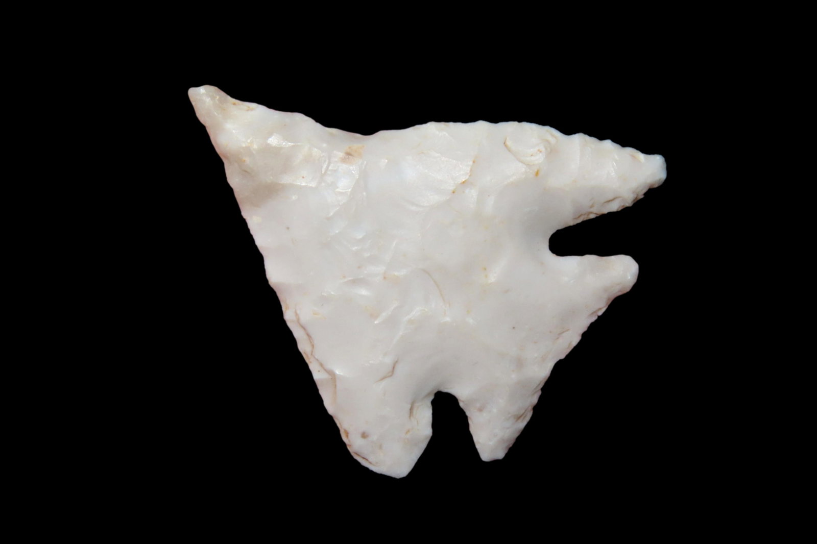 NICE STEALTH CORNER NOTCH BIRD POINT FOUND IN BENTON COUNTY MISSOURI, GREAT FORM, VERY THIN AND WELL (1 of 4)